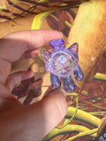 Purple opal kitty